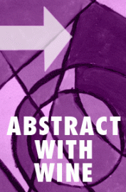 abstract with wine