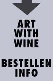 over art with wine